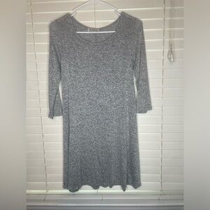 Causal beautiful grey dress